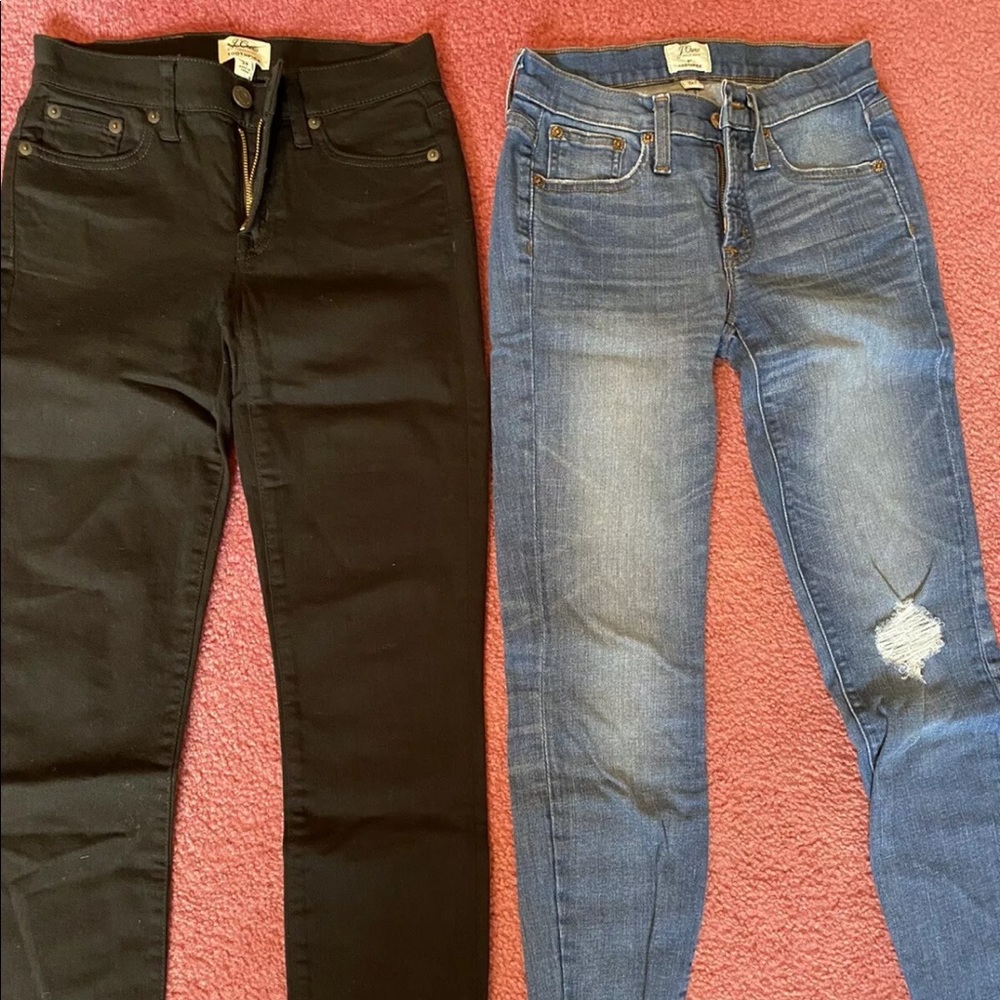 2 pairs of Jcrew jeans!